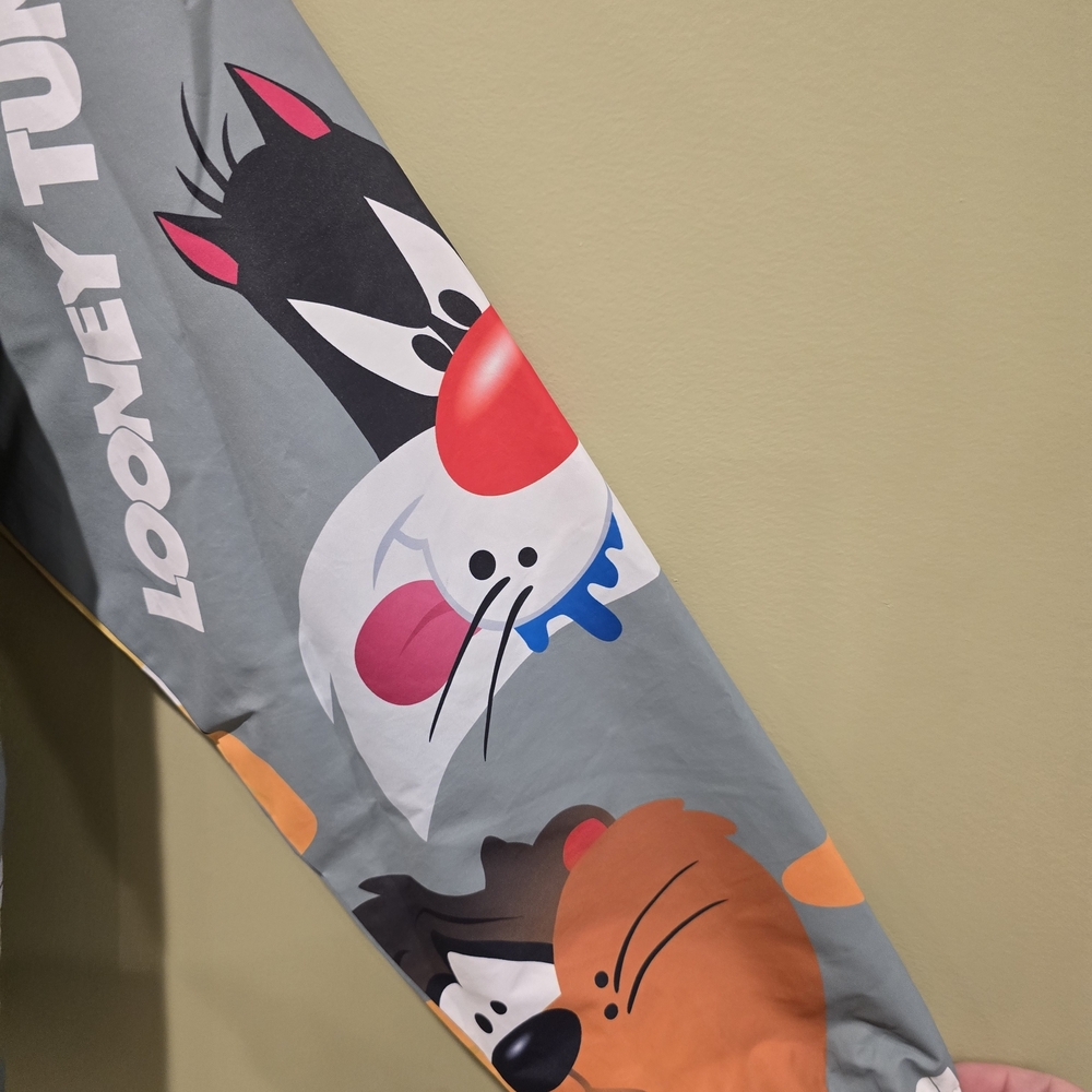 Members Only Multicolor Looney Tunes Windbreaker Jacket Size Medium - Picture 10 of 10
